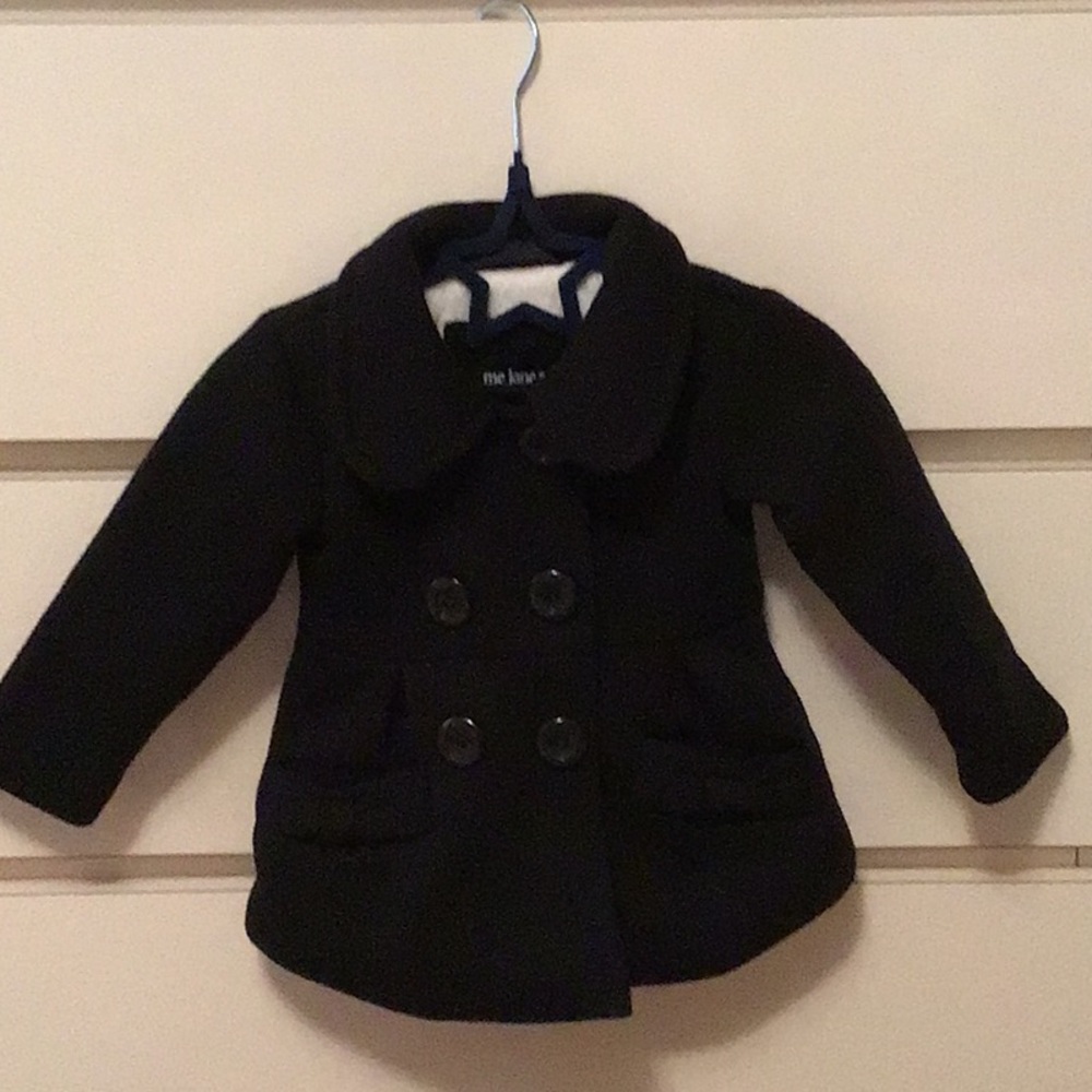 Me Jane Mini Black Kids Pea Coat